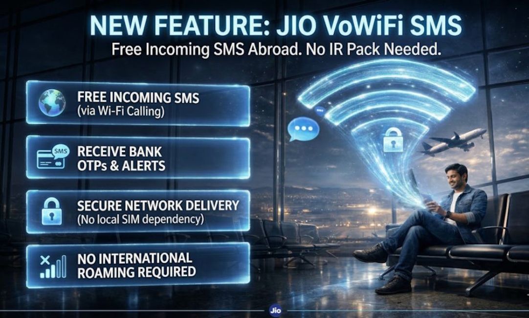 Jio new international SMS feature Jio new international SMS feature