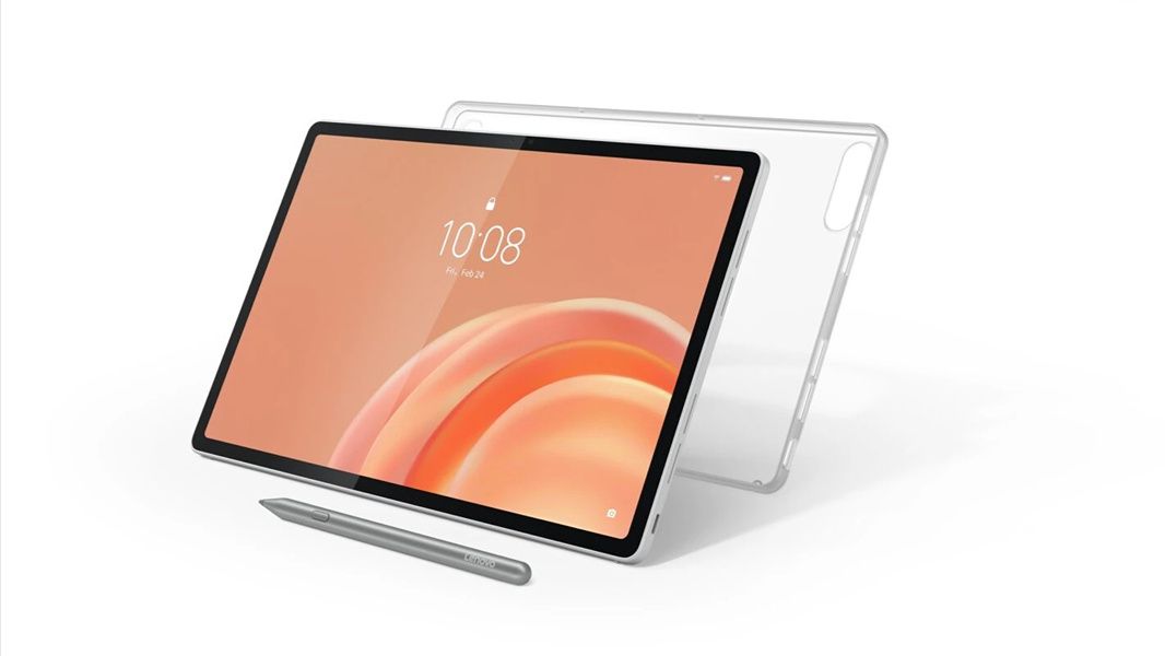 Lenovo Tab Plus Gen 2 from the front with pencil Lenovo Tab Plus Gen 2 from the front with pencil