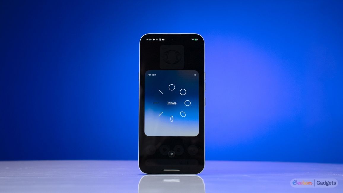 Nothing OS Breathing Break widget in action 1 Nothing OS Breathing Break widget in action 1
