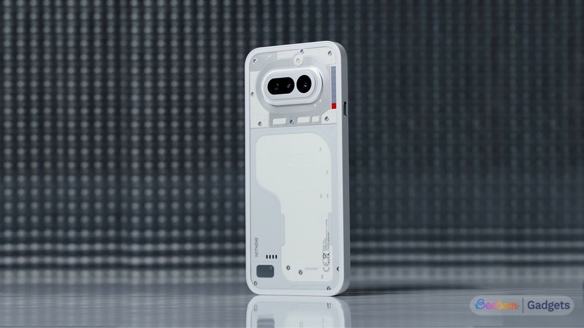 Nothing Phone (4a) from the back