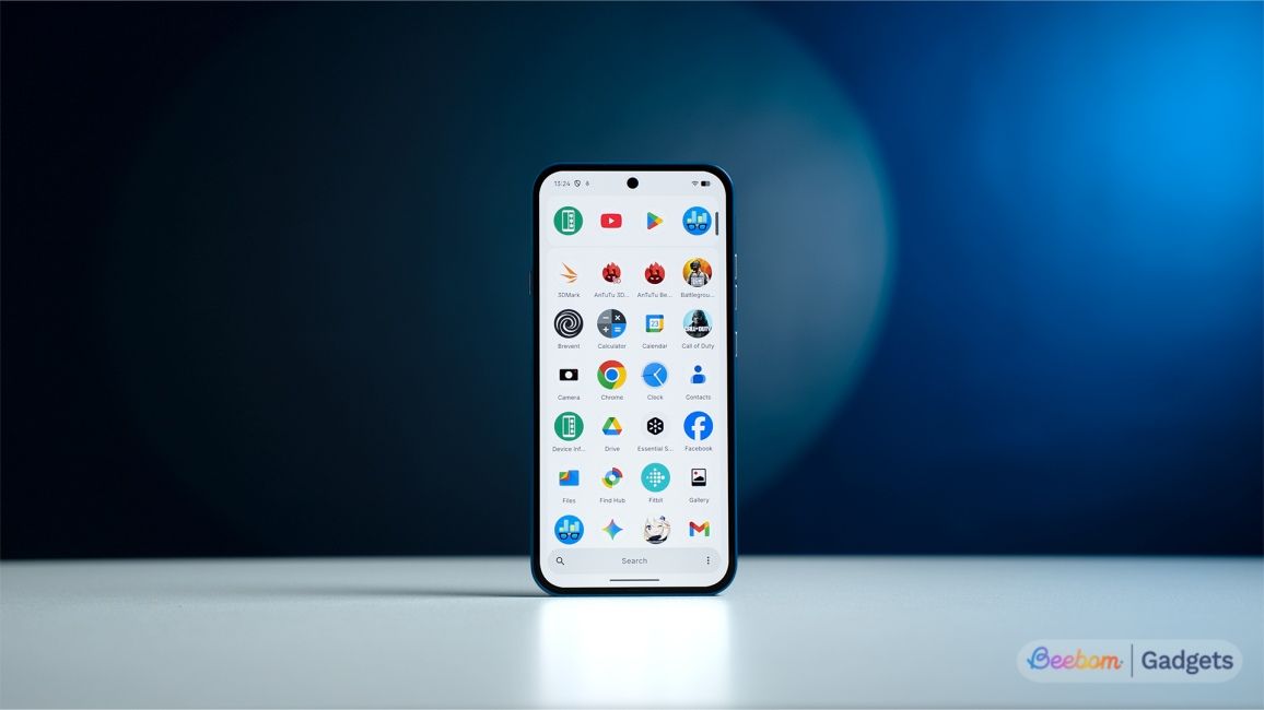 Nothing Phone (4a) software app drawer page