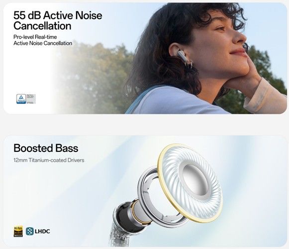 OnePlus Nord Buds 4 Pro ANC and sound specs