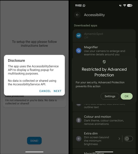 Advanced Protection in Android 17 Beta 2 Can Now Restrict Accessibility Permission Apps