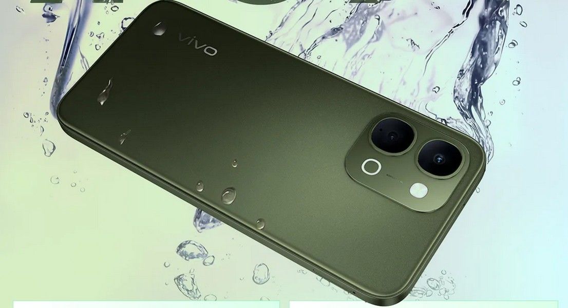 Vivo T5x immersed in water