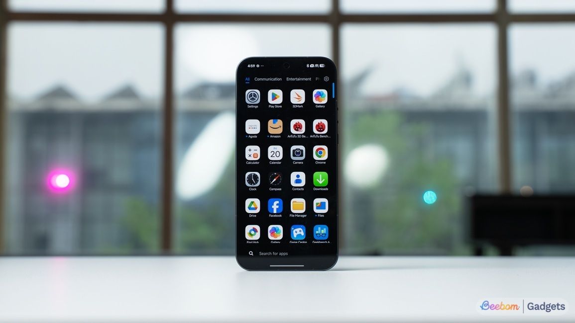 Xiaomi 17 Ultra app drawer show case