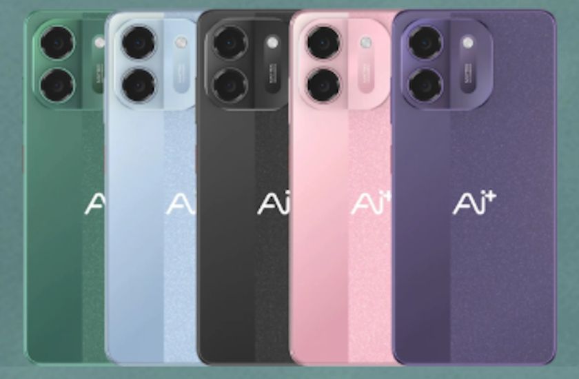 Ai+ Pulse 2 colour options showcased