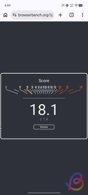 Dimensity 9500 speedometer score
