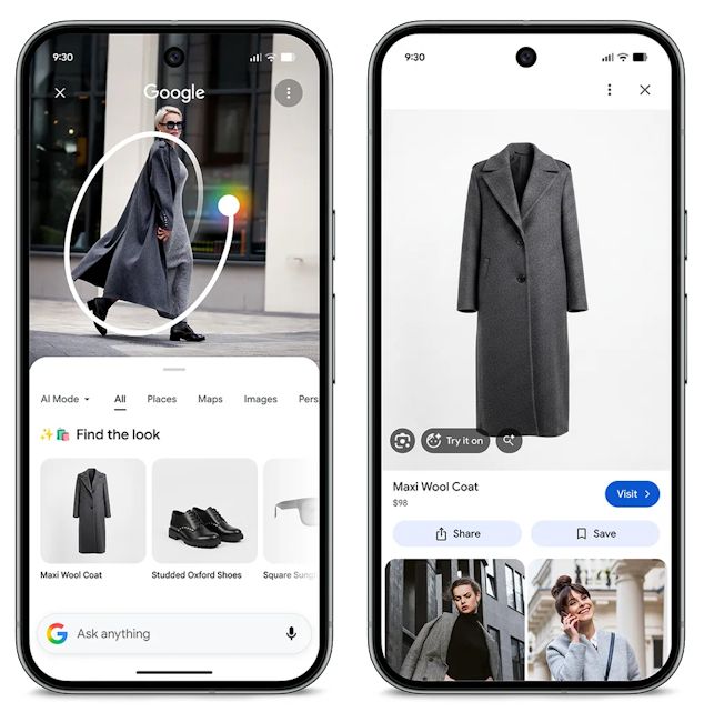 Google Circle to Search updated image recognition Google Circle to Search updated image recognition