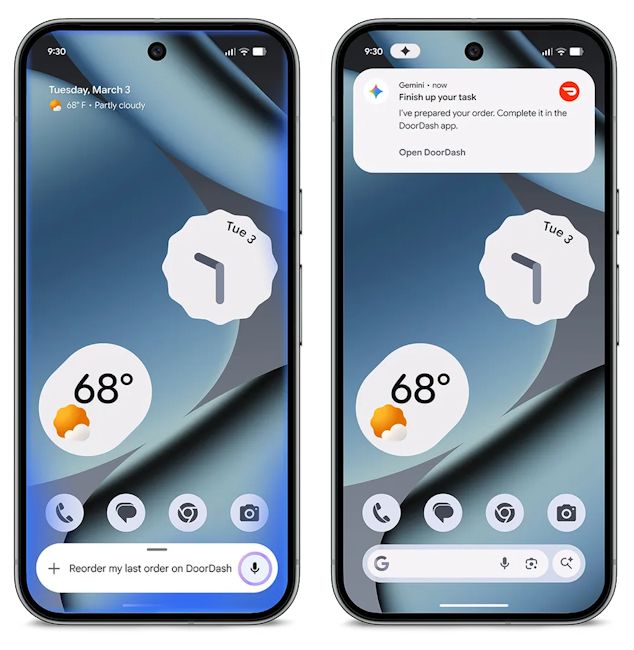 Gemini AI App Actions upgrade Gemini AI App Actions upgrade