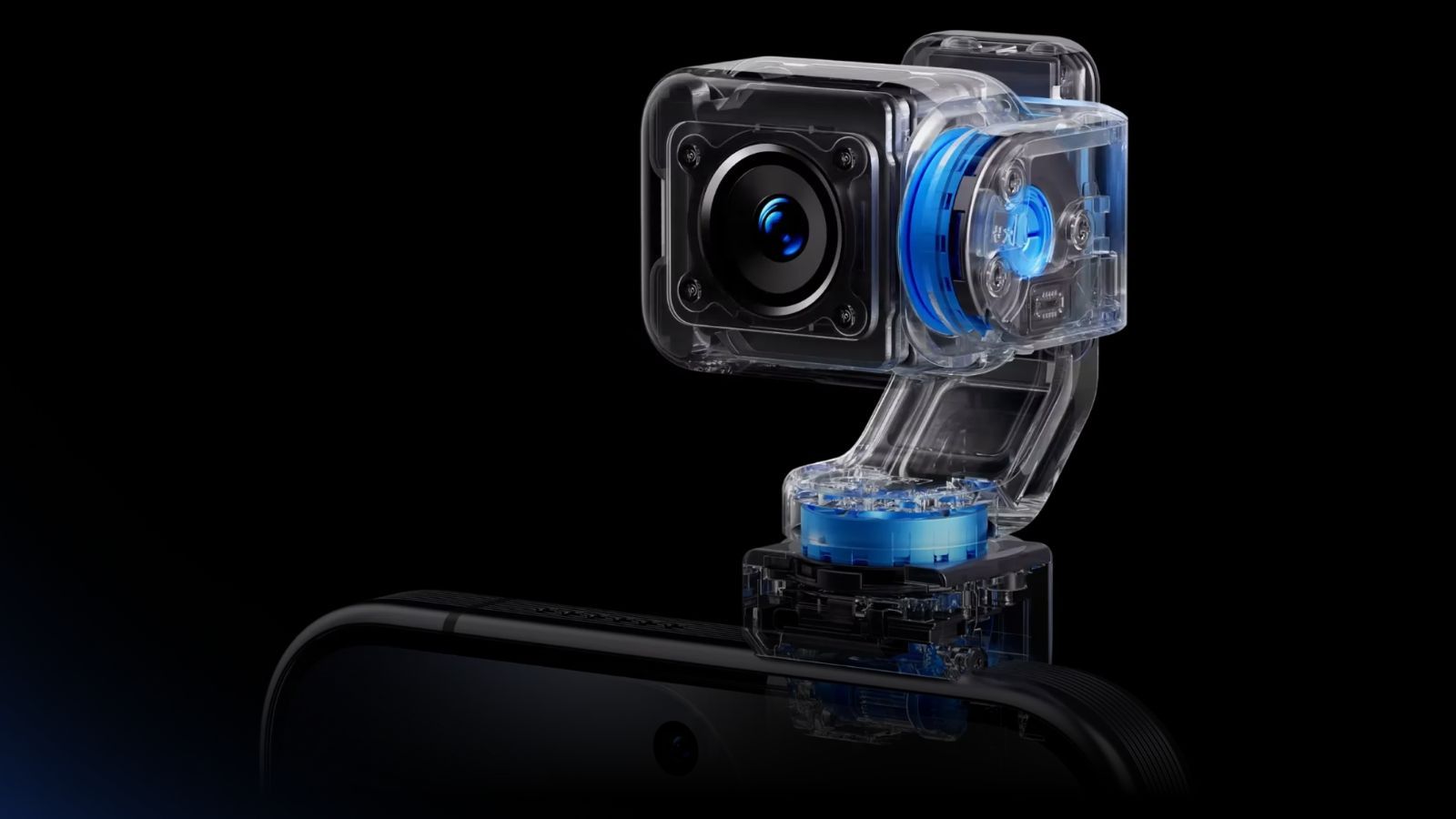 Honor Robot Phone with custom designed arm and motors