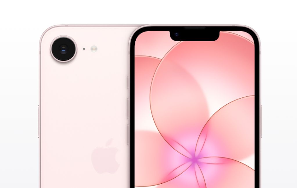 iPhone 17e pink front and back design