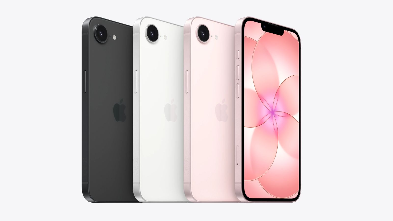 Apple iPhone 17e colour options back design showcased