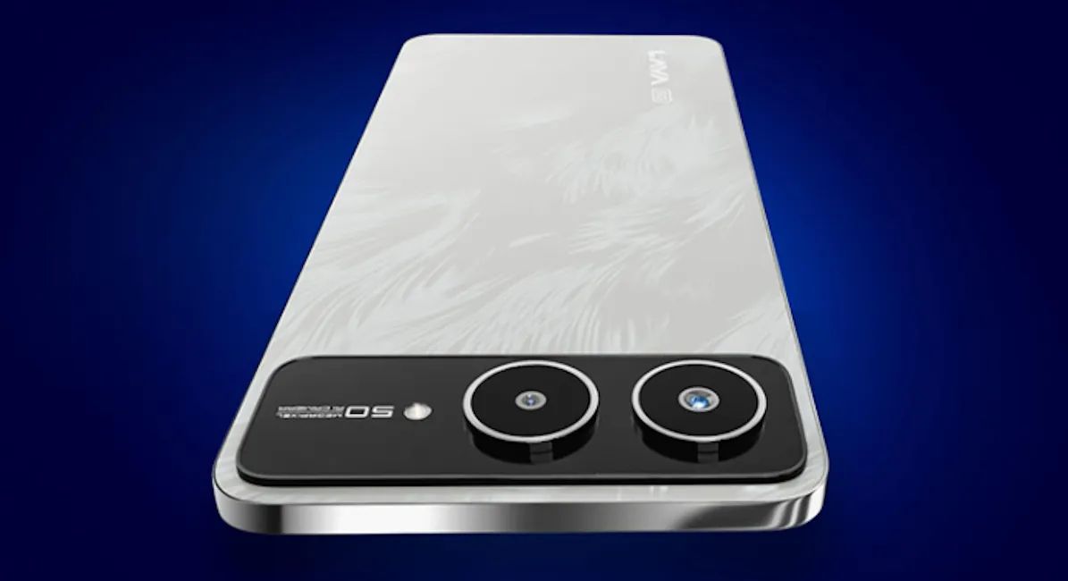 Lava Bold 2 5G camera module close up