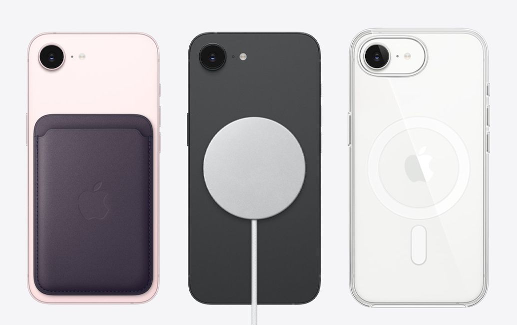 iPhone 17e MagSafe charging showcased