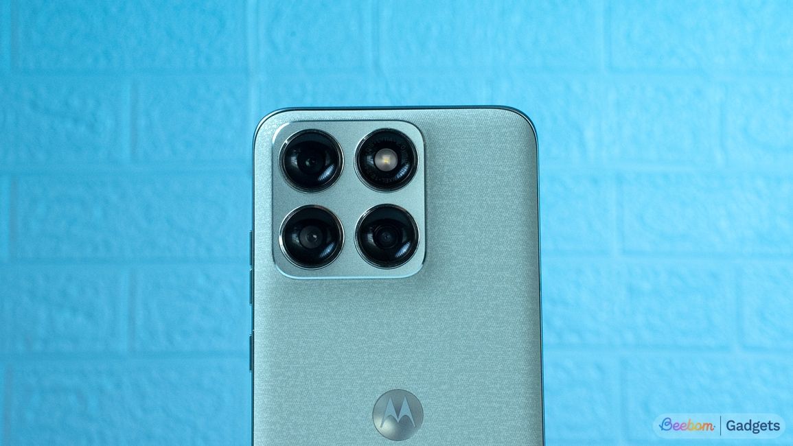Motorola Edge 70 Fusion camera closeup