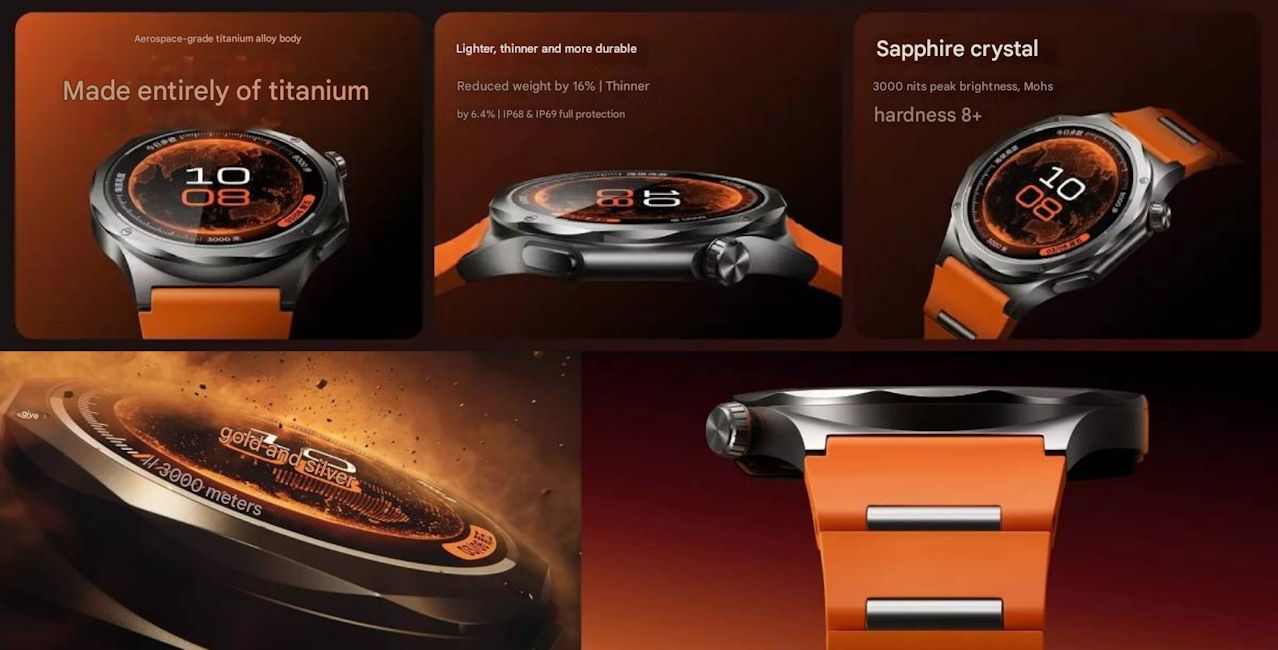 Oppo Watch X3 specifications and design showcased