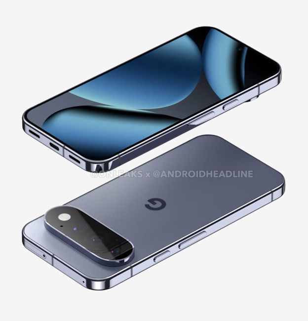 Pixel 11 Pro side and front design