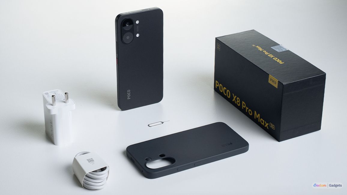 Poco X8 Pro Max box contents