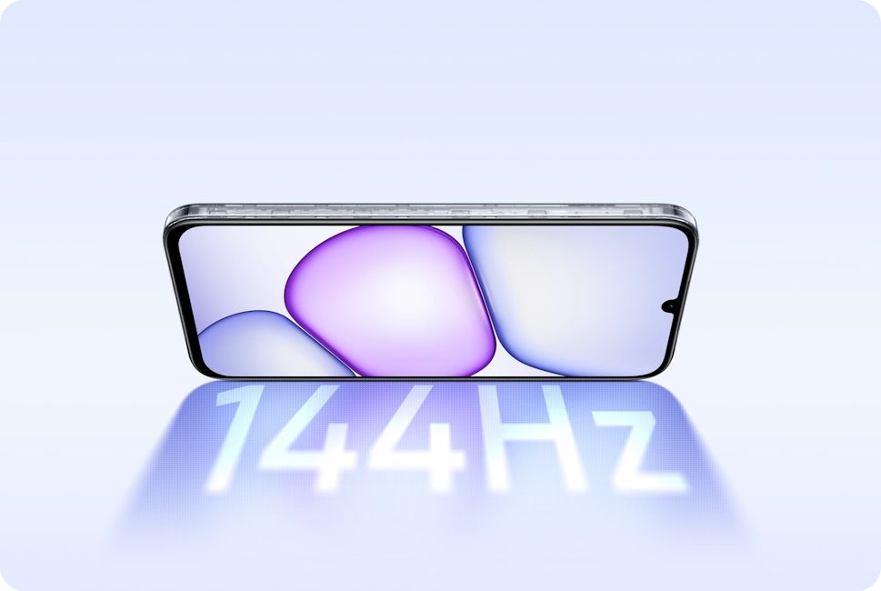 Realme C83 5G display showcased