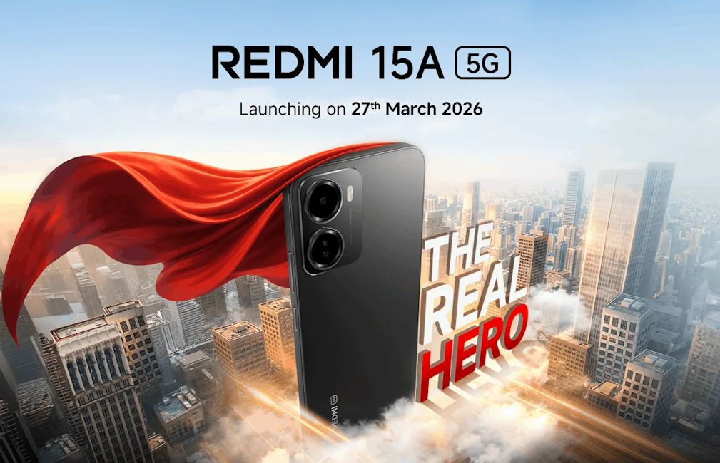 Redmi 15A 5G India launch date official banner