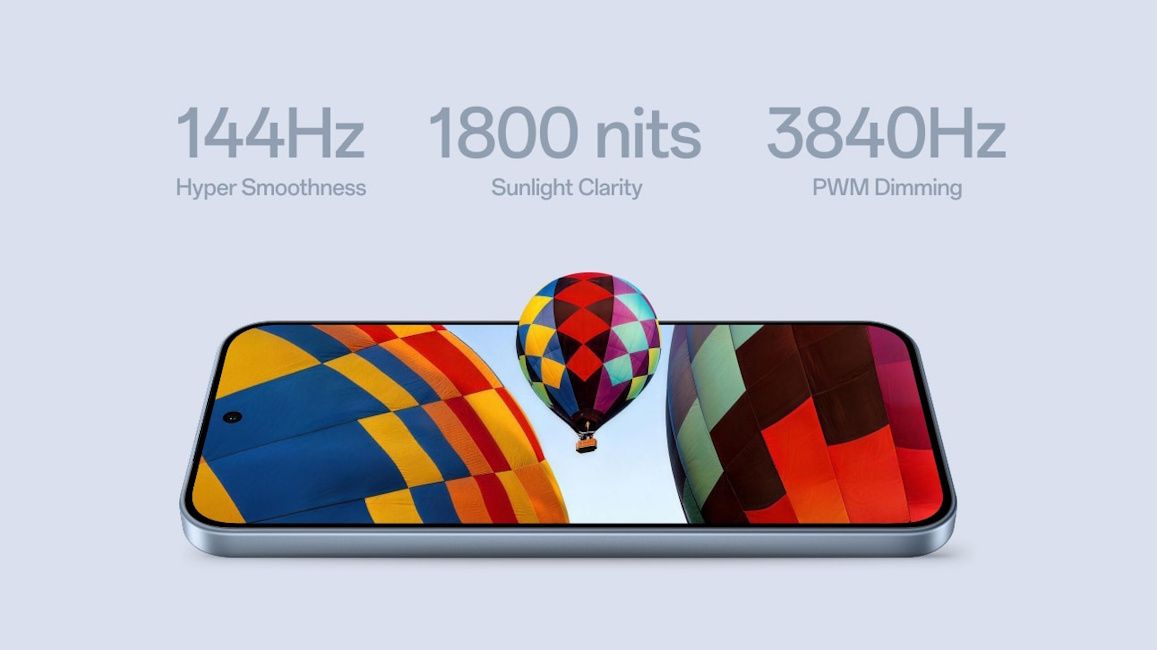 OnePlus Nord CE 6 display