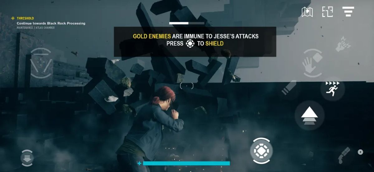 Control Ultimate Edition Running on an iPhone