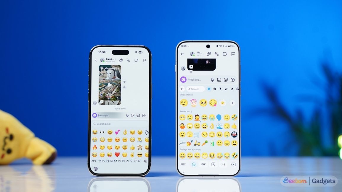 Emoji-keyboards-shown-on-iPhone-and-Android-Screens