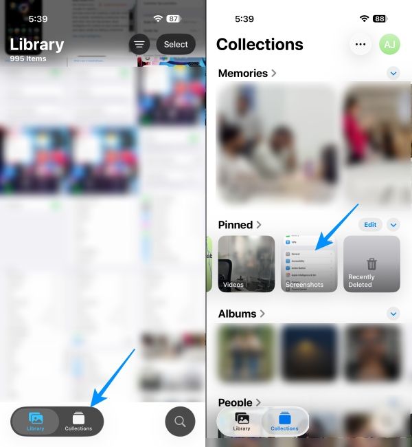 Find Screenshots in the Photos App on iPhone