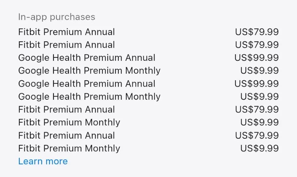 Fitbit premium price increase