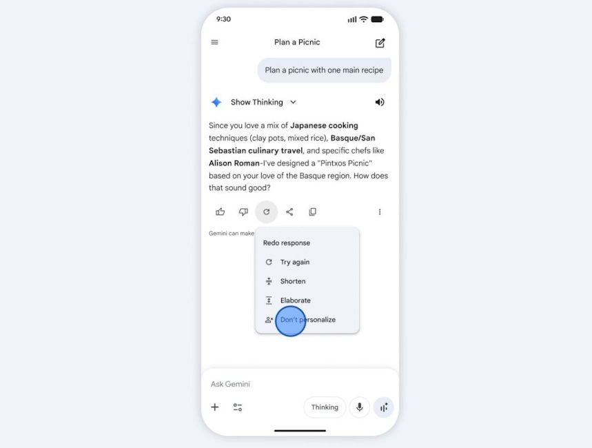 Gemini Personal Intelligence