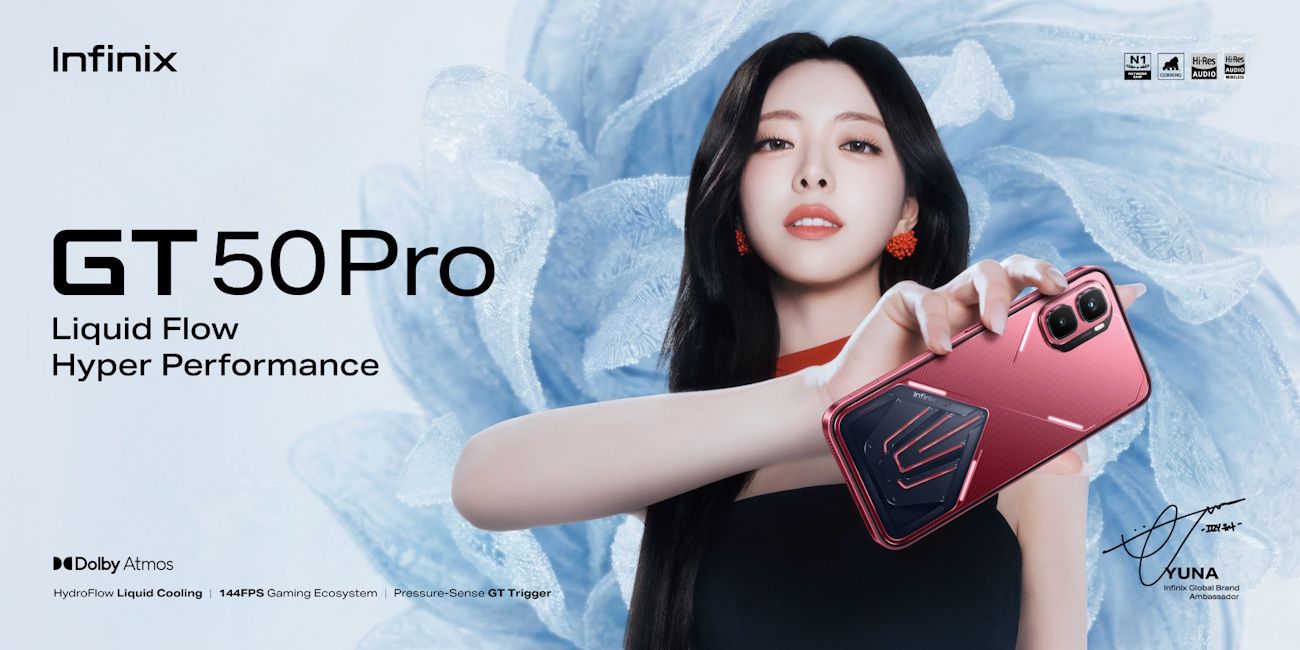 Infinix GT 50 Pro design