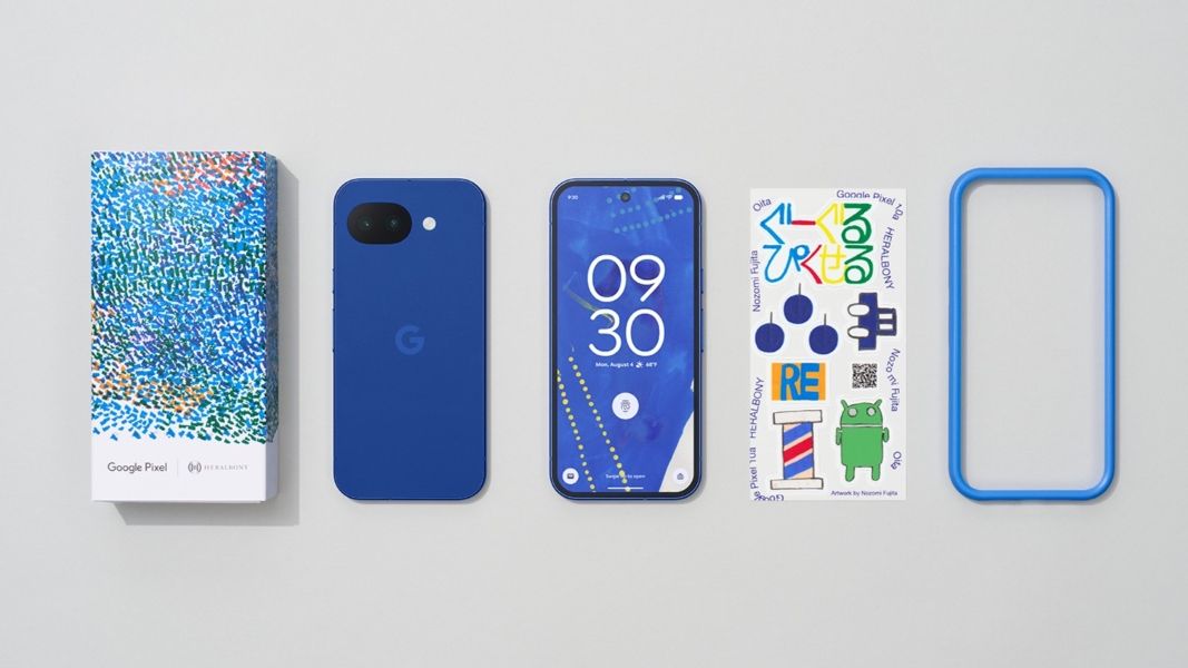 Google Pixel 10a Limited Edition packaging contents