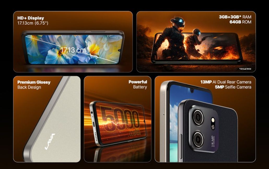 Lava Bold N2 Lite specifications