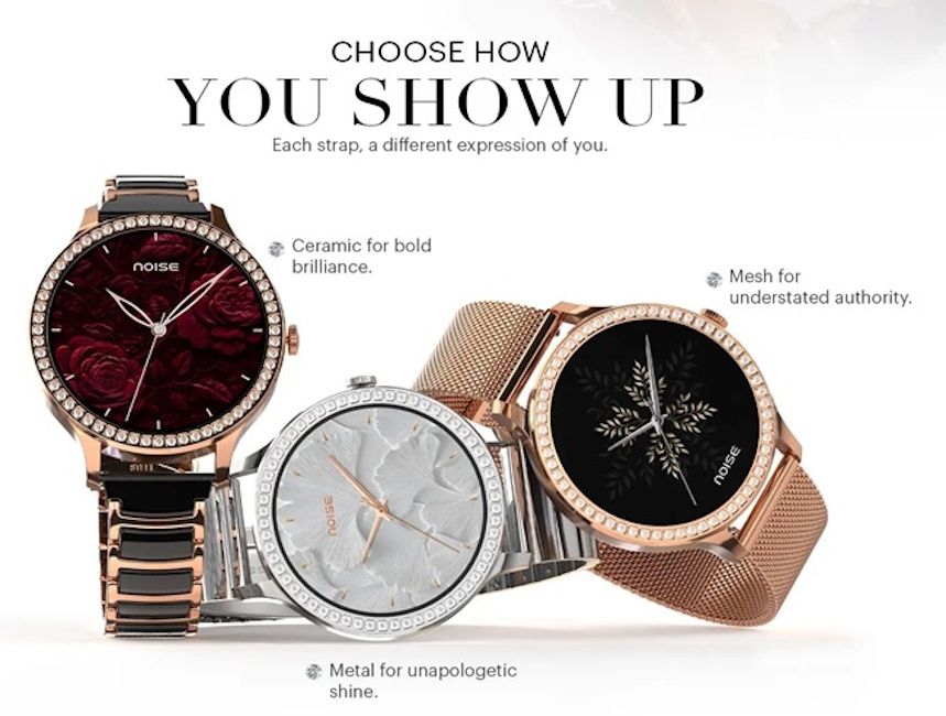 NoiseFit Diva Araya colourways