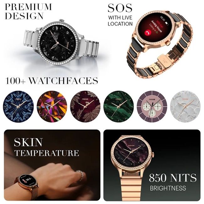 NoiseFit Diva Aray specs at a glance