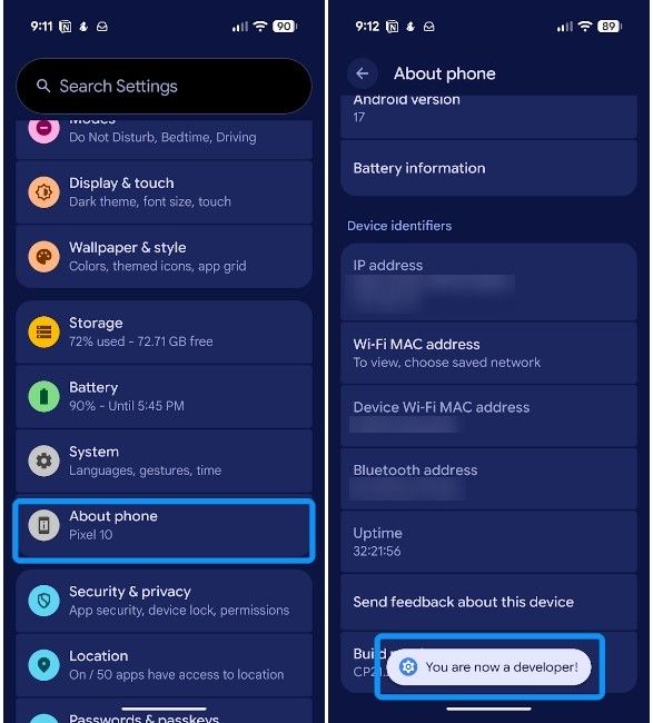 You are now a developer toast You are now a developer toast