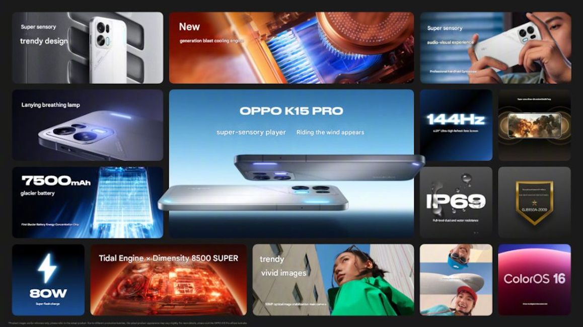 Oppo K15 Pro specifications banner image