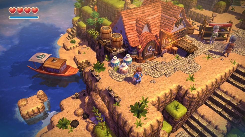 Oceanhorn gameplay on Android