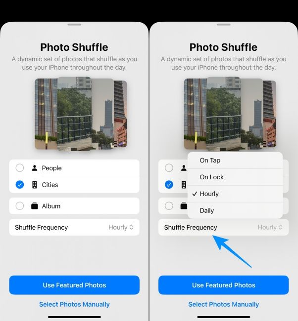 Open-Photos-Shuffle-settings-and-select-shuffle-frequency