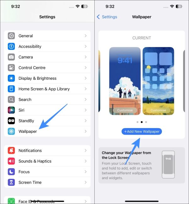 Open-Wallpaper-and-go-to-Add-New-Wallpaper-iPhone-screenshot