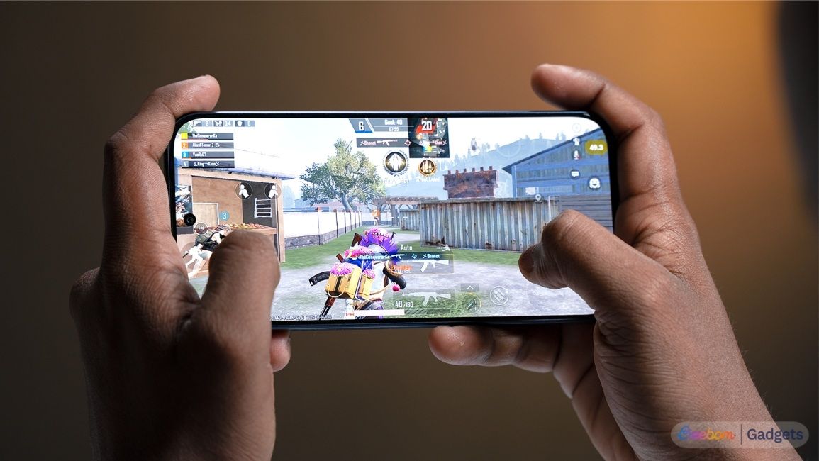 Playing BGMI on the Ai Plus Nova 2 Ultra 