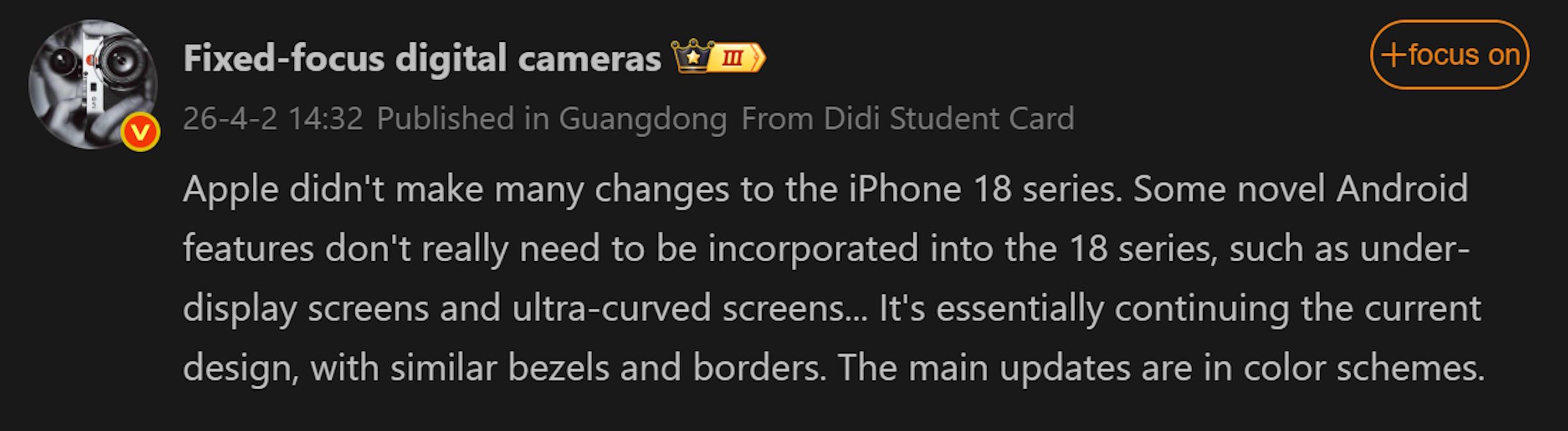 iPhone 18 Pro leaked details iPhone 18 Pro leaked details