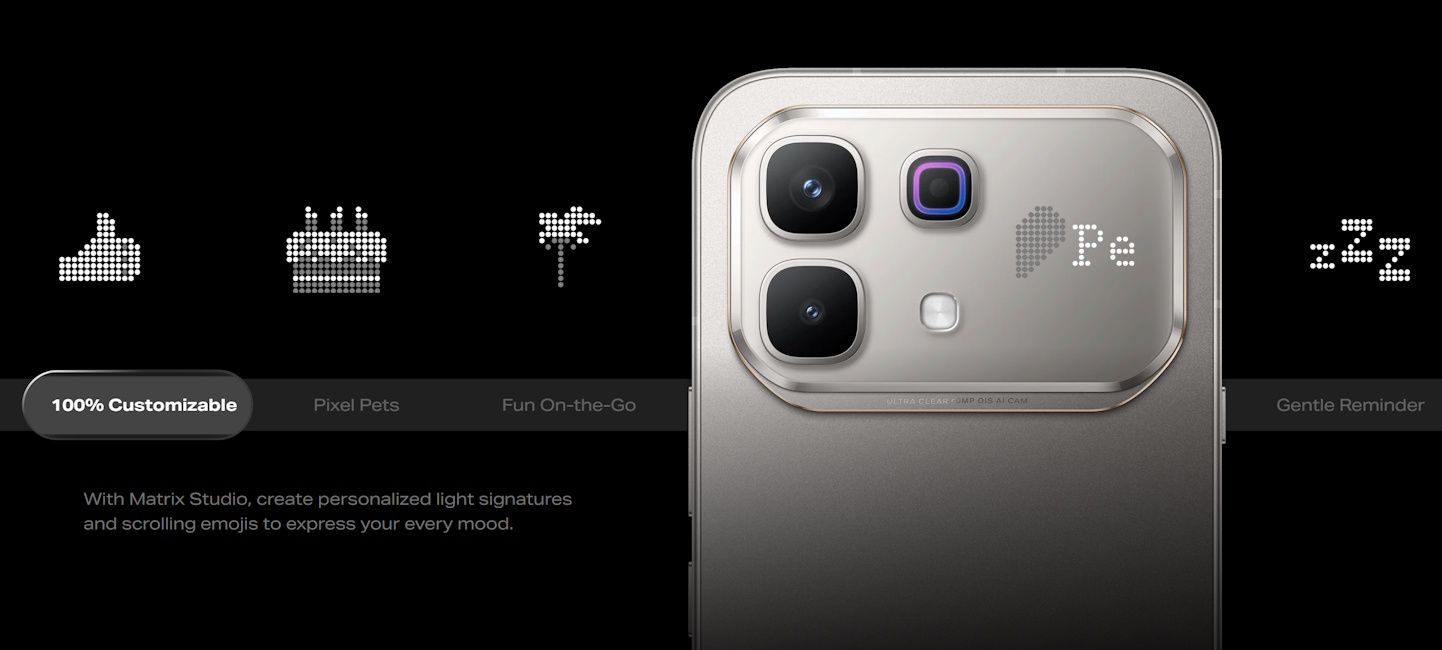 Infinix Note 60 Pro Active Matrix display features