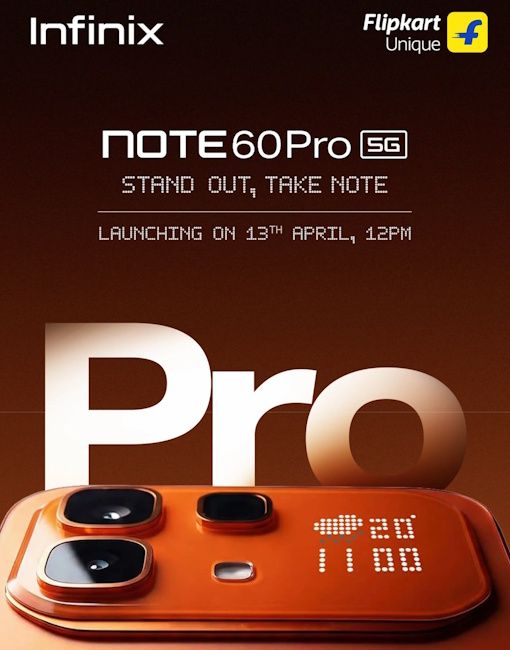 Infinix Note 60 Pro official launch date in India