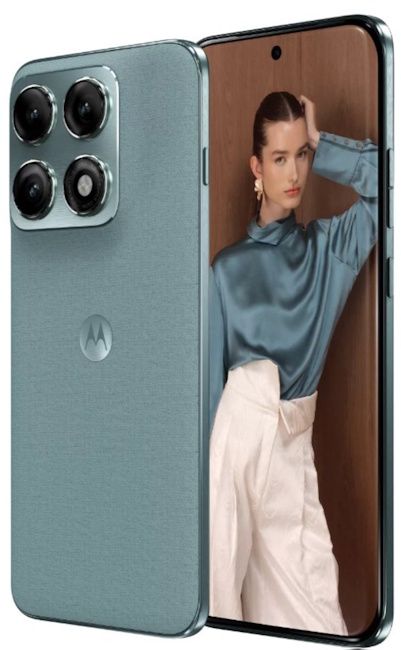 Motorola Edge 70 Pro+ in teal