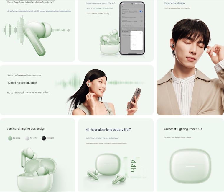 Redmi Buds 8 specs at a glance