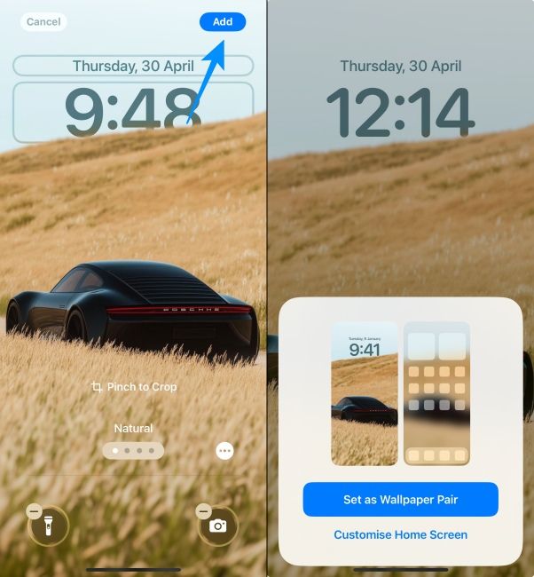 Set-Photos-image-as-iPhone-wallpaper
