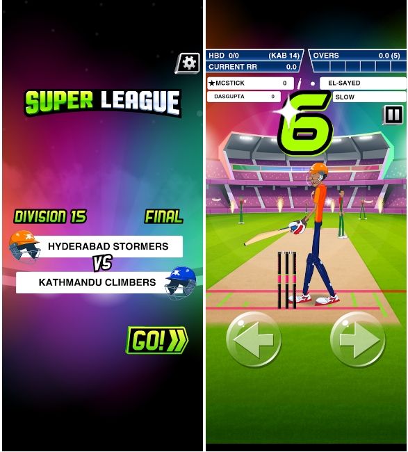 Stick Cricket Super League gameplay Stick Cricket Super League gameplay