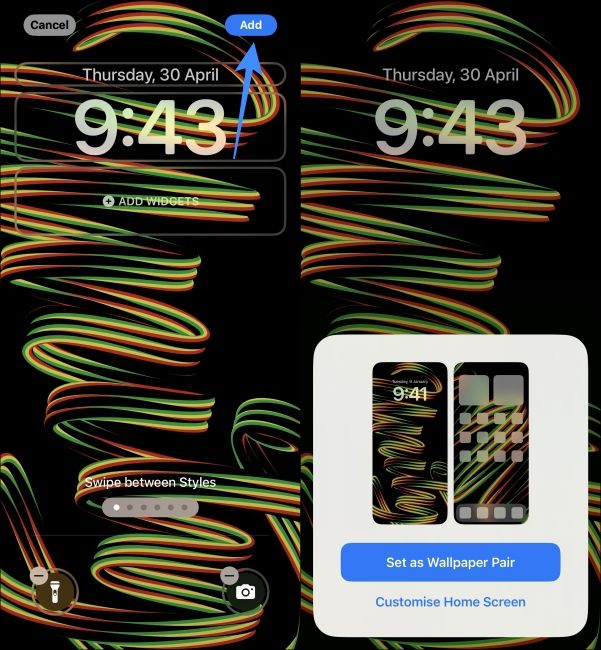 Tap-on-add-and-set-as-wallpaper-pair