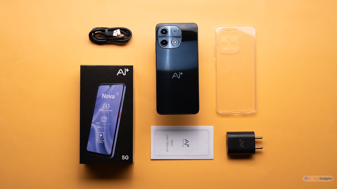 Ai+ Nova 2 5G box contents